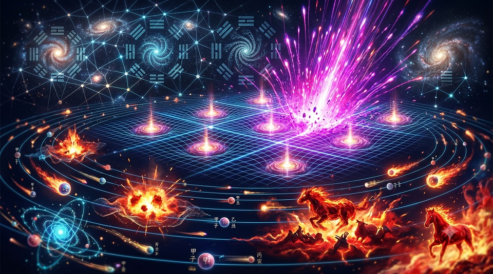印度的极端高温：从量子场论看道教的三维宇宙模型 (Entangled Spacetime: Looking at Taoist Three-Dimensional Cosmic Models Through Quantum Field Theory)