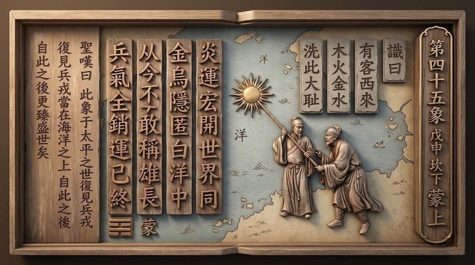 断裂的相干性：从量子势阱看两岸局域纠缠与《推背图》的中日之战预言 (Broken Coherence: Looking at Taiwan Strait Local Entanglement Through Quantum Potential Wells and Prophetic Confrontations)